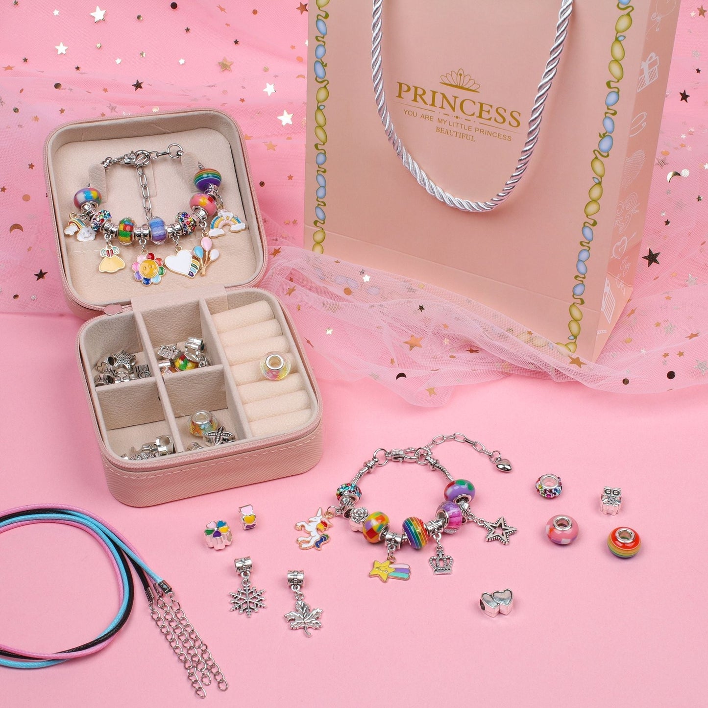 Meisjes Charm Armband Knutselset