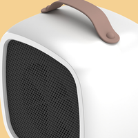 Stille, energiezuinige ventilatorkachel