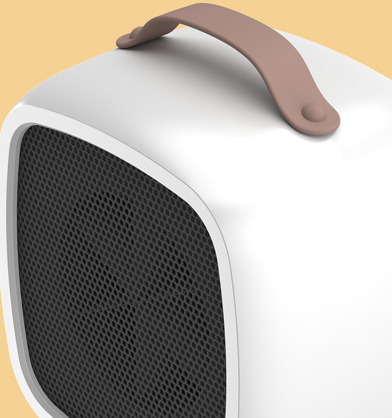 Stille, energiezuinige ventilatorkachel