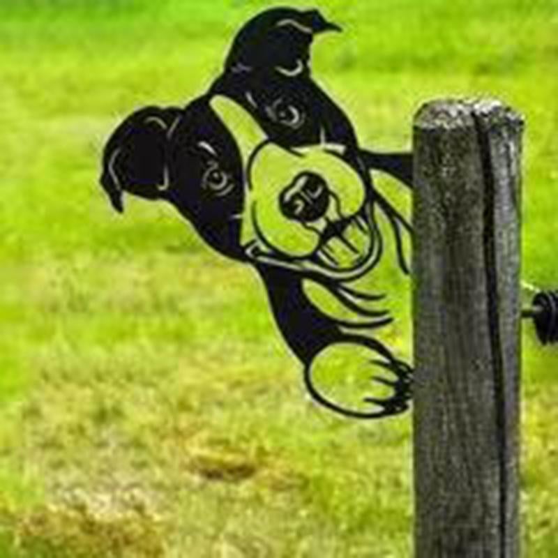 Buiten Tuin Boerderij Spionerende Geit Metaal Kunstwerk Binnen Decoratie