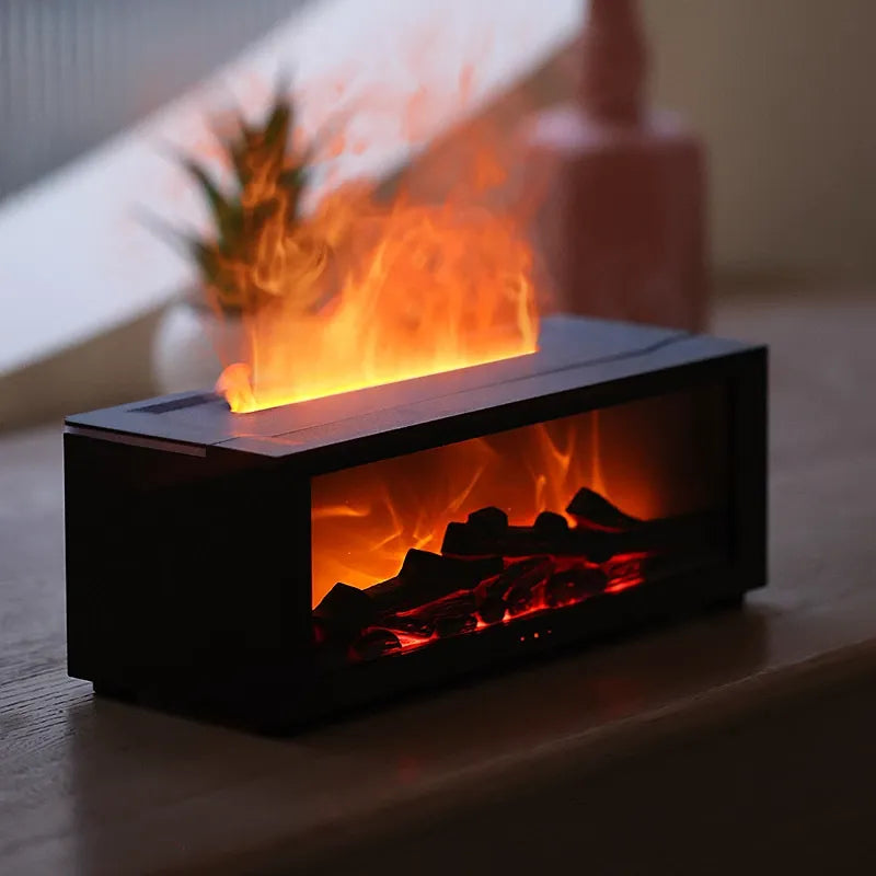 SootheSphere | Voel de warmte en rust van een gloeiende open haard diffuser