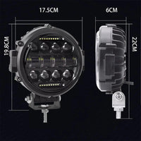 7 Inch LED Rijdlicht voor Auto & 4x4