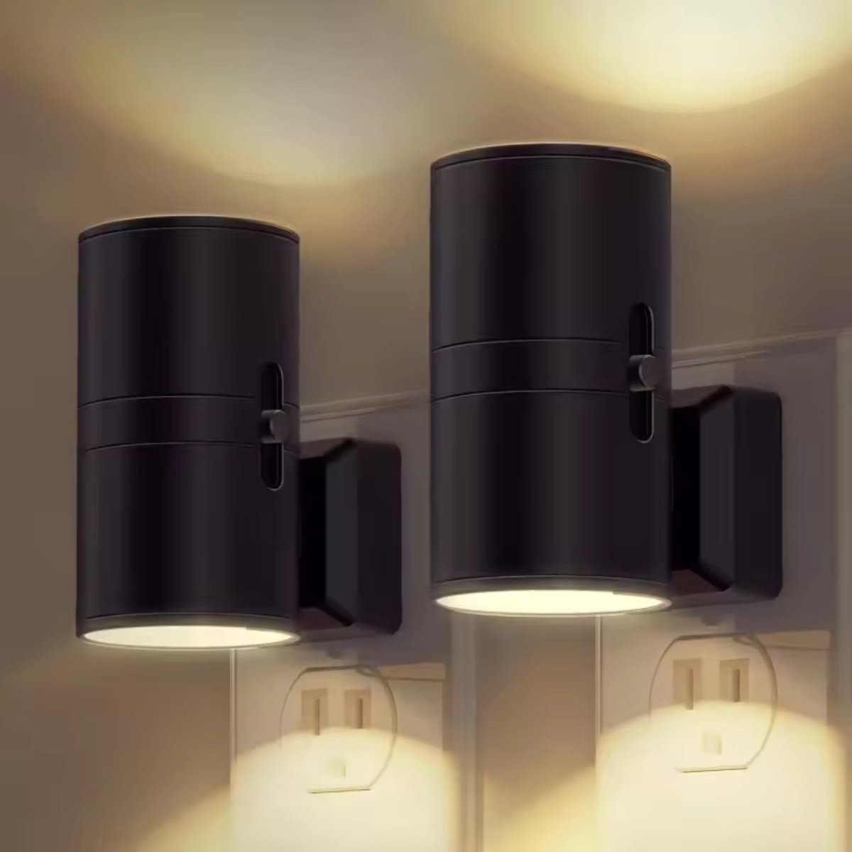 LED-nachtlampje met stekker en dimfunctie