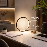 Dimbare LED Tafellamp | Moderne Ronde Nachtlamp | Rondschijn