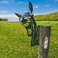 Buiten Tuin Boerderij Spionerende Geit Metaal Kunstwerk Binnen Decoratie