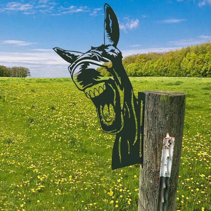 Buiten Tuin Boerderij Spionerende Geit Metaal Kunstwerk Binnen Decoratie