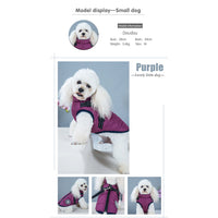 WoofGuard - Winterjack met geïntegreerde harnas