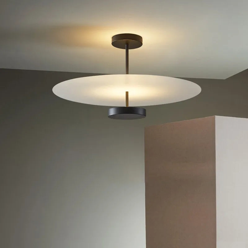 NordAero Circulaire Plafond Chandelier Met Ingebouwde LED's In Nordic Stijl