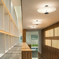 NordAero Circulaire Plafond Chandelier Met Ingebouwde LED's In Nordic Stijl