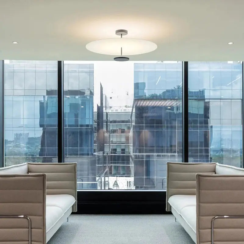 NordAero Circulaire Plafond Chandelier Met Ingebouwde LED's In Nordic Stijl