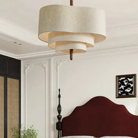 Asterra Cozy Fabric Kroonluchter Voor Een Warme Thuis Sfeer