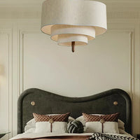 Asterra Cozy Fabric Kroonluchter Voor Een Warme Thuis Sfeer