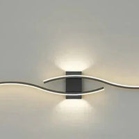 Moderne LED Wandlamp – Golvend Design, Minimalistische Stijl | Brehn