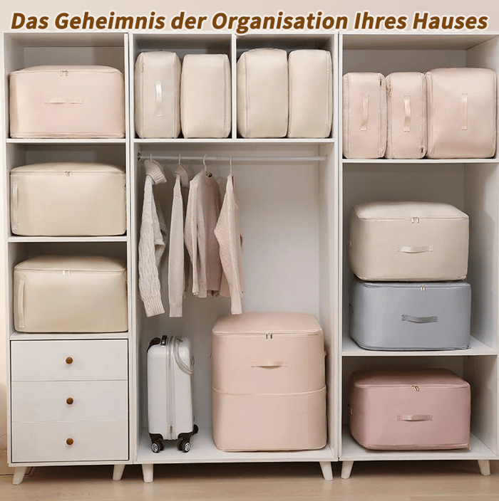 Compressieverpakkingsorganizer | Ruimte besparen, georganiseerd blijven
