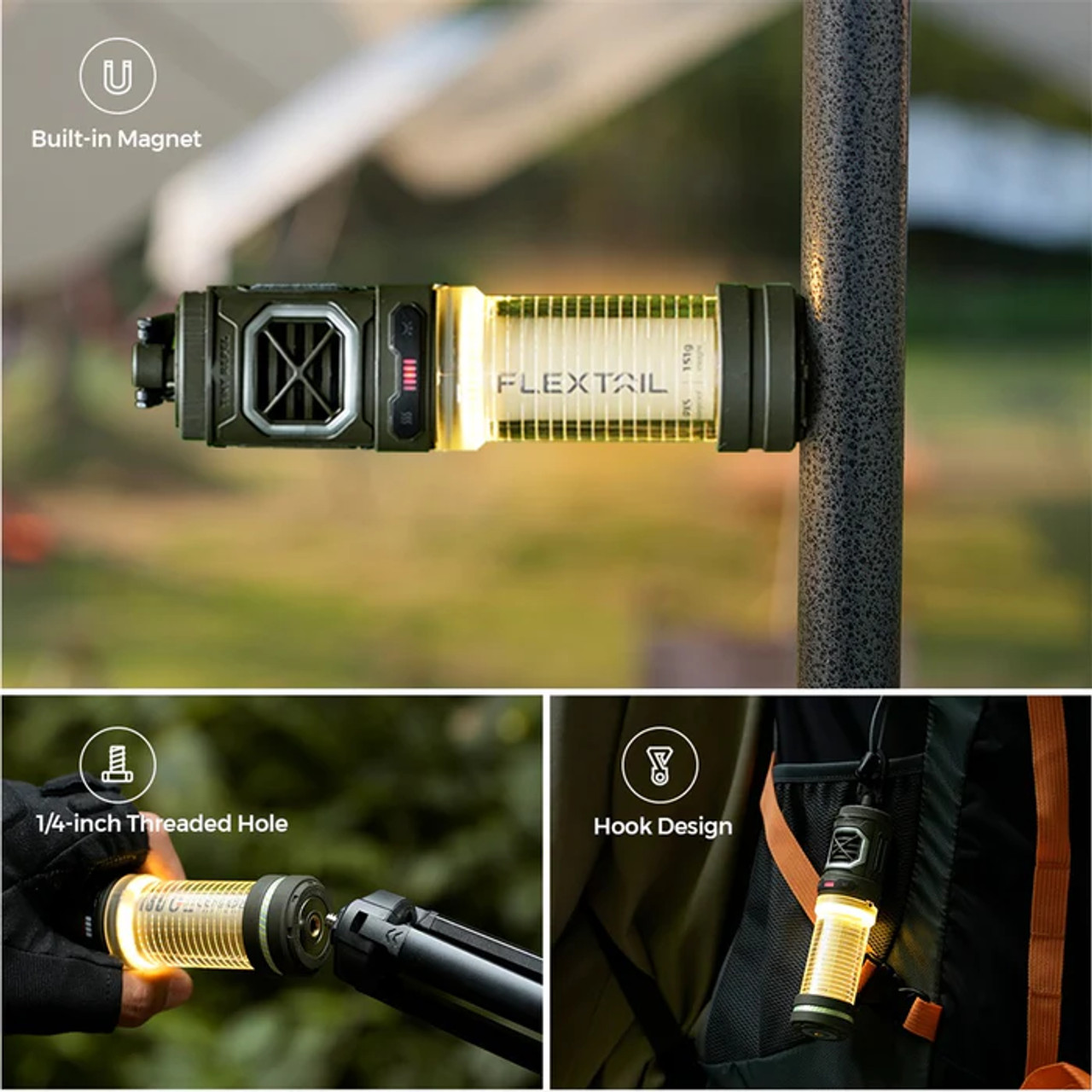 Campalo™ | 2-in-1 Muggenbeschermer & Licht | Intelligente Buitenverdediging
