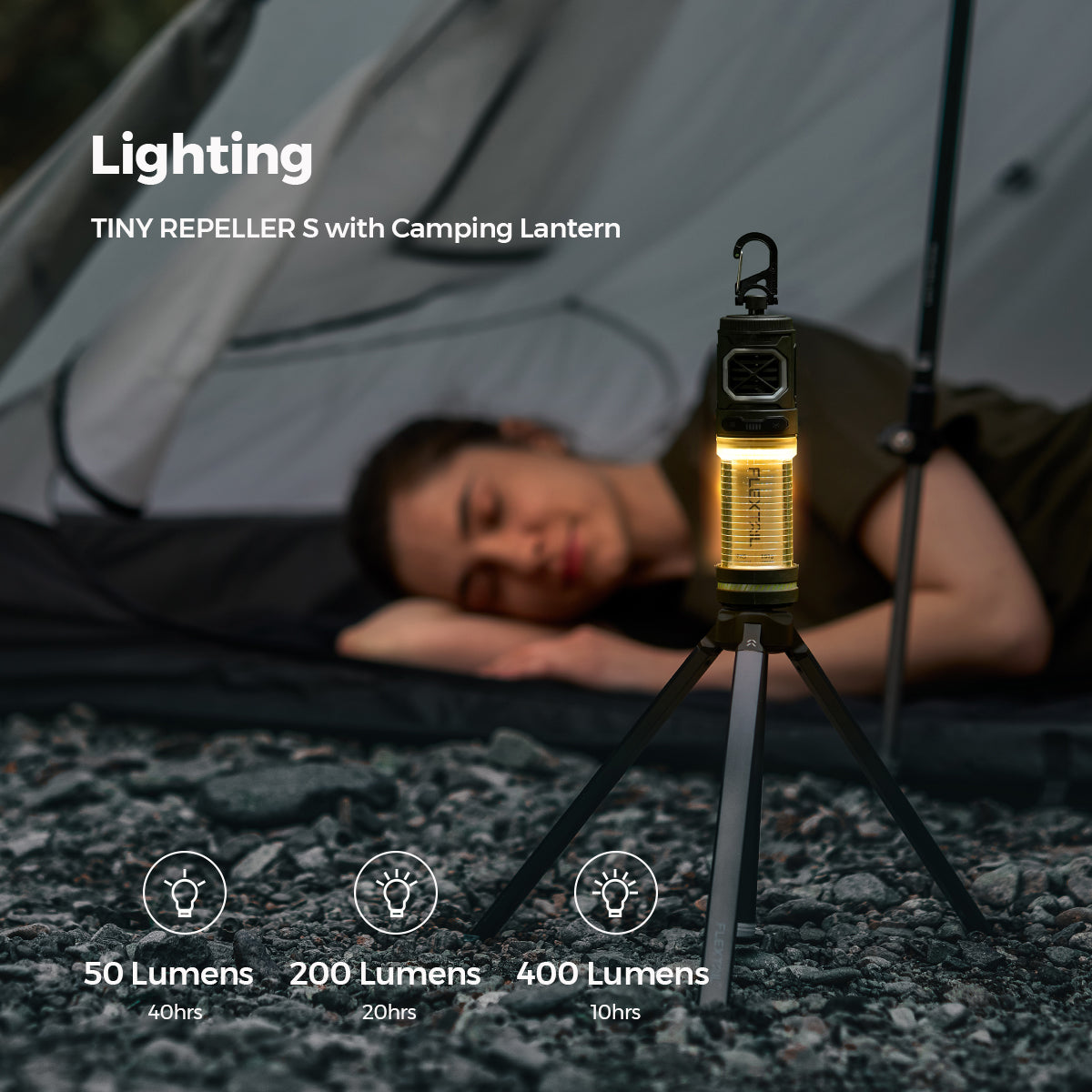 Campalo™ | 2-in-1 Muggenbeschermer & Licht | Intelligente Buitenverdediging