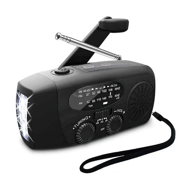 Skanto | Alles-in-één Noodradio met Zonne-energie en Power Bank