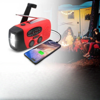 Skanto | Alles-in-één Noodradio met Zonne-energie en Power Bank
