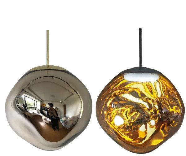 Glazen Hanglamp | Scandinavisch Modern Ontwerp | Helder Glas