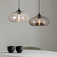 Tristara - Vintage Hanglamp van Gekleurd Glas