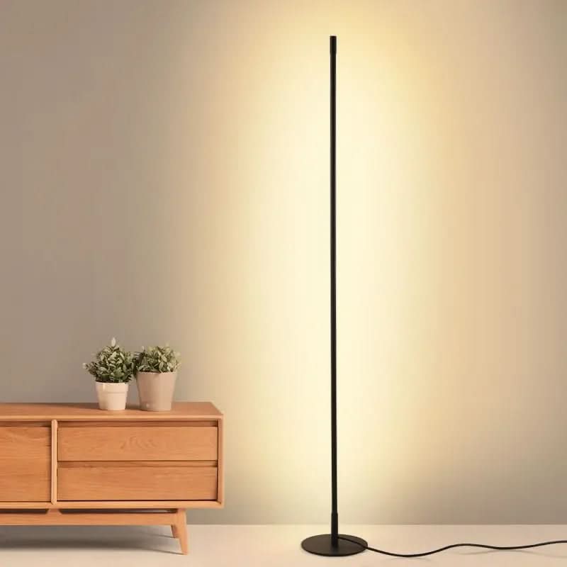 FlorGlow Metalen Vloerlamp – Dimbaar & Elegant voor elke woonkamer
