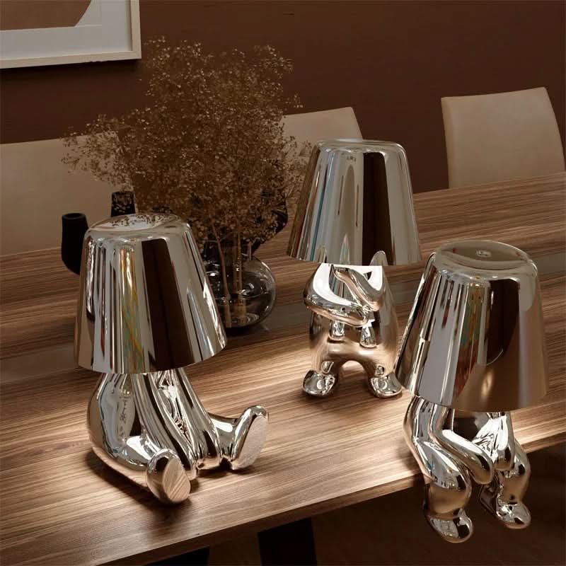 Moderne Sculpturale LED Tafellamp