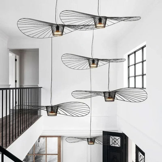 Amalfi Hanglamp Tijdloos Lichtontwerp Golfpatroon Dimbaar Verlichting Woonkamer