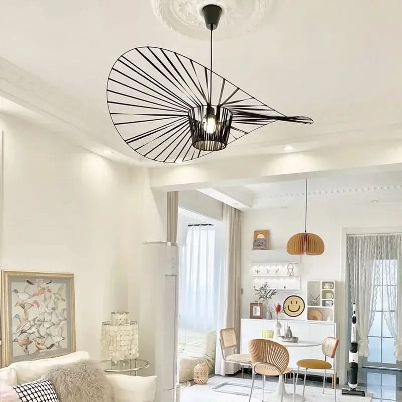 Amalfi Hanglamp Tijdloos Lichtontwerp Golfpatroon Dimbaar Verlichting Woonkamer