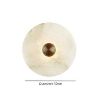 Alabaster Stralings Minimalistische Elegantie Wandlamp