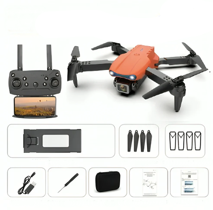 SkyCapture - Drone met dubbele camera 4K UHD voor buitengewone luchtfoto's