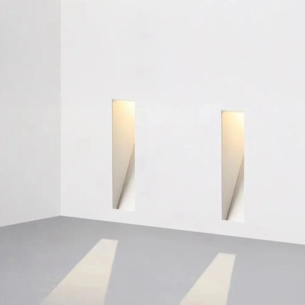 Nordic Frameless Trap LED Sensor Metaal Wandlamp