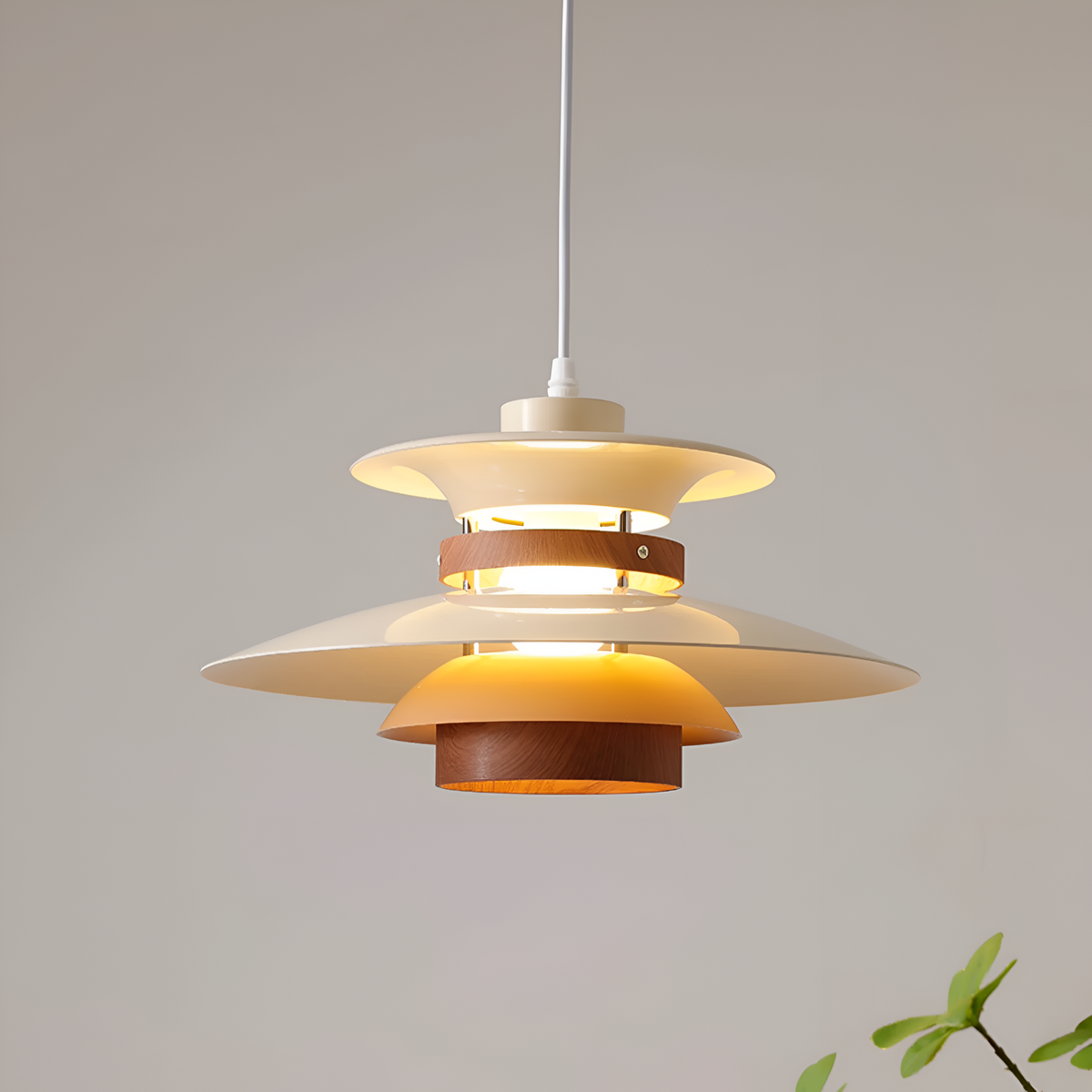 Aurora van Stilte Nordic IJzeren Hanglamp
