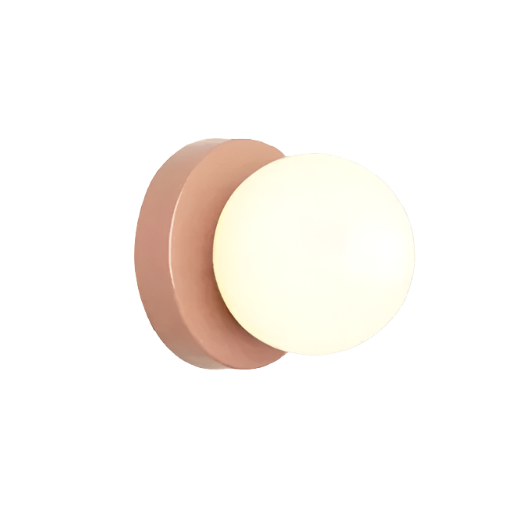 Nordic Rounded Macaron Minimalistische Wandlamp