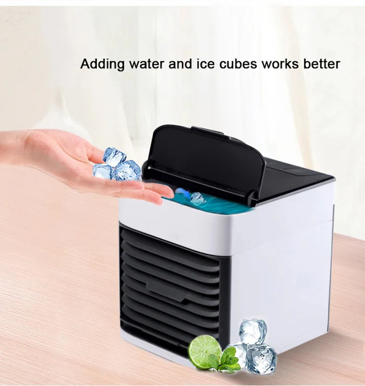 Stille, draagbare airconditioner voor thuis en kantoor