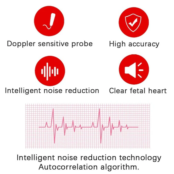 Fetale Doppler Hartslagmonitor
