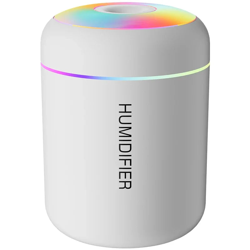 Brehn | MINI LUCHTBEVOCHTIGER MET AROMATHERAPIE - USB-AANGEDREVEN - PERFECT VOOR AUTO EN SLAAPKAMER