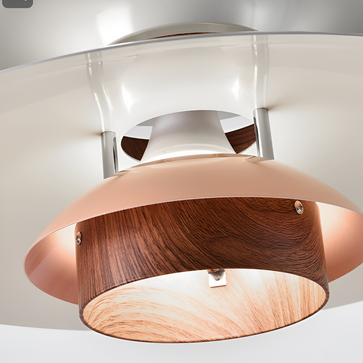 Aurora van Stilte Nordic IJzeren Hanglamp