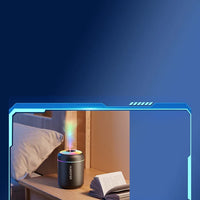 Brehn | MINI LUCHTBEVOCHTIGER MET AROMATHERAPIE - USB-AANGEDREVEN - PERFECT VOOR AUTO EN SLAAPKAMER
