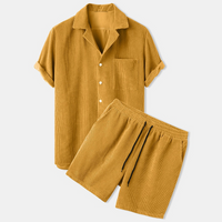 Heren set in corduroy – Stijlvolle zomerkleding