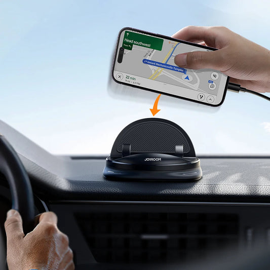 360° RotateX | Verstelbare Telefoonhouder voor Auto Zwart | Vanero
