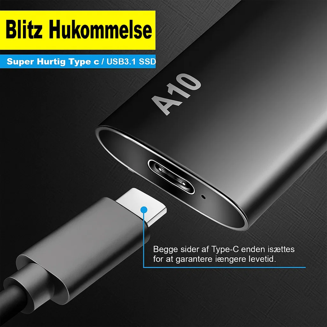 DriveBox | Compatto 4 TB USB-C Opslag voor Werk & Reis
