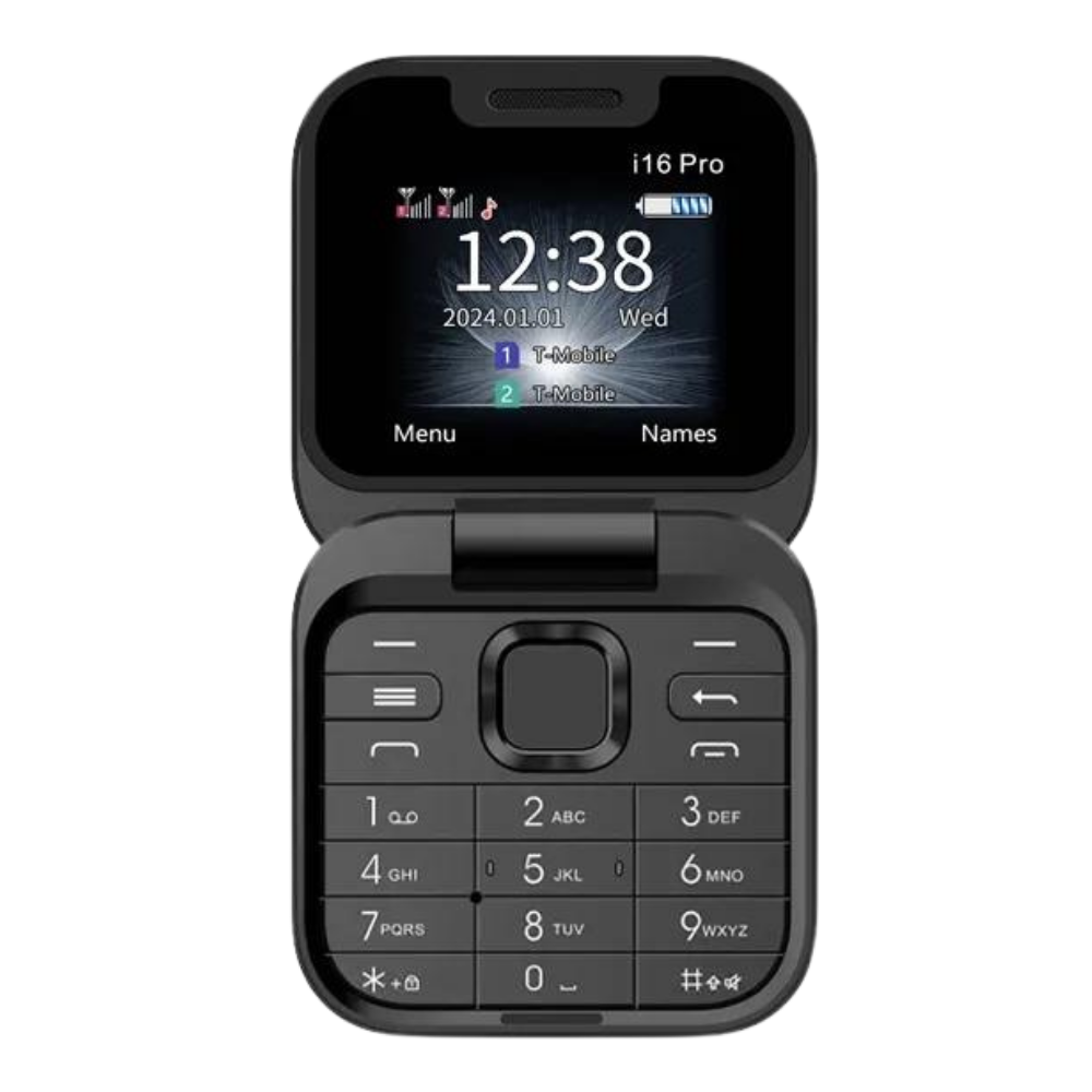 Klein opvouwbare mobiele telefoon met dubbele simkaart