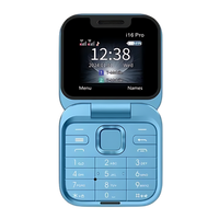 Klein opvouwbare mobiele telefoon met dubbele simkaart