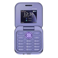 Klein opvouwbare mobiele telefoon met dubbele simkaart