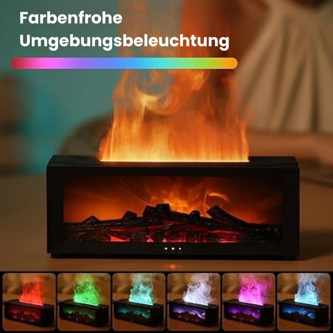 Aroma Diffuser | Elektrische Geur Lamp met Vlam Effect | GeurVlam