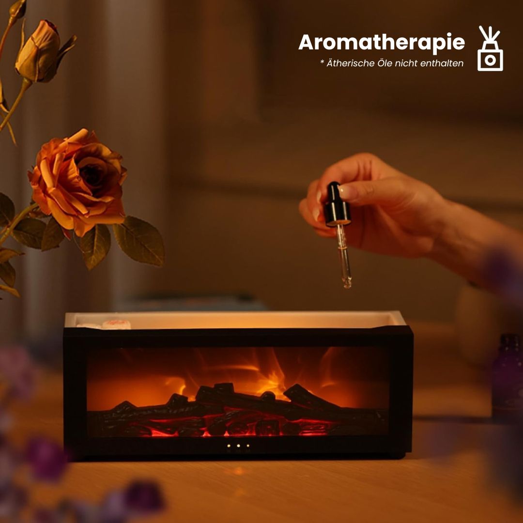 Aroma Diffuser | Elektrische Geur Lamp met Vlam Effect | GeurVlam