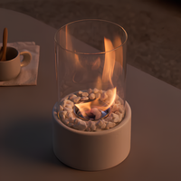 Lumora Classic Olielamp Met Open Vlam Voor Woonkamers