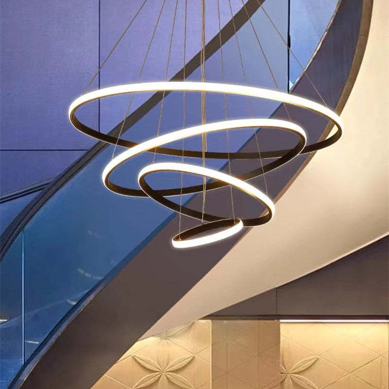Zin Moderne Ring Hanglamp, 2/3/4 Ringen