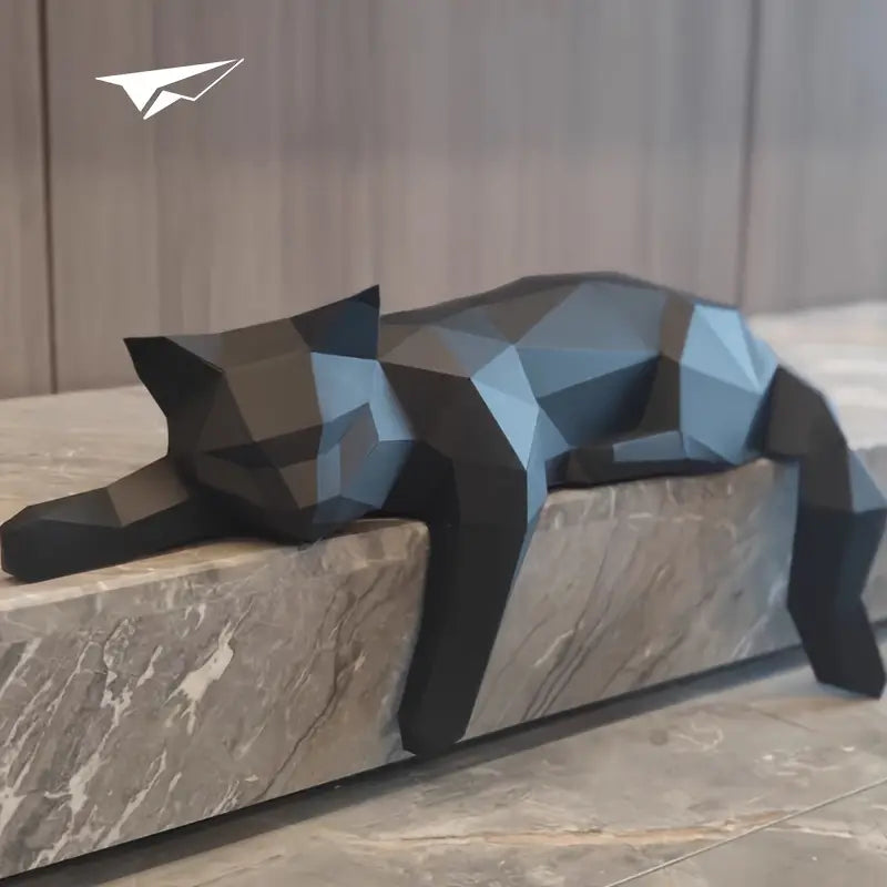 Moderne Kattenfiguur