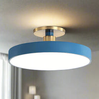 Ronde LED plafondlamp in Scandinavische stijl